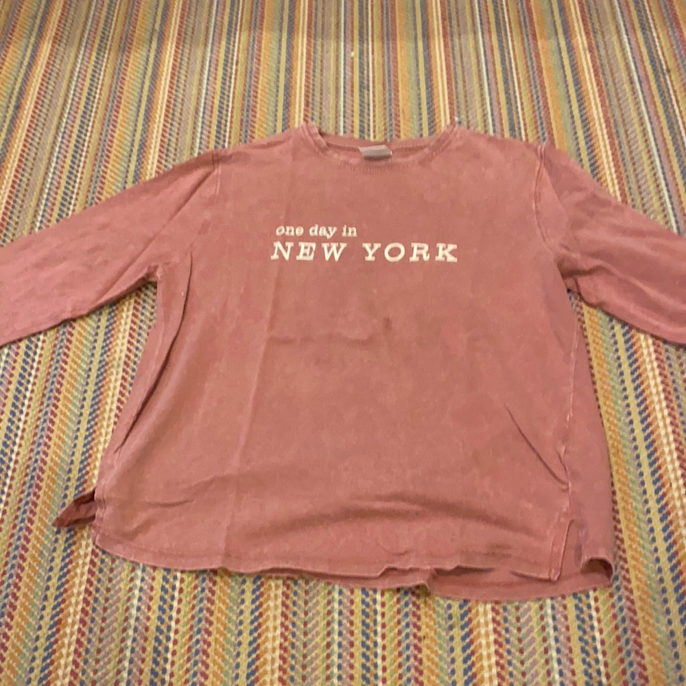 long sleeeve shirt zara one day in new york